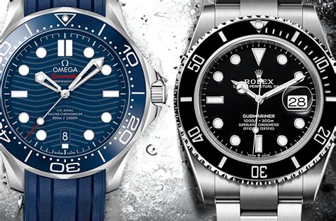 omega speedmaster pro vs rolex submariner|omega seamaster vs rolex submariner.